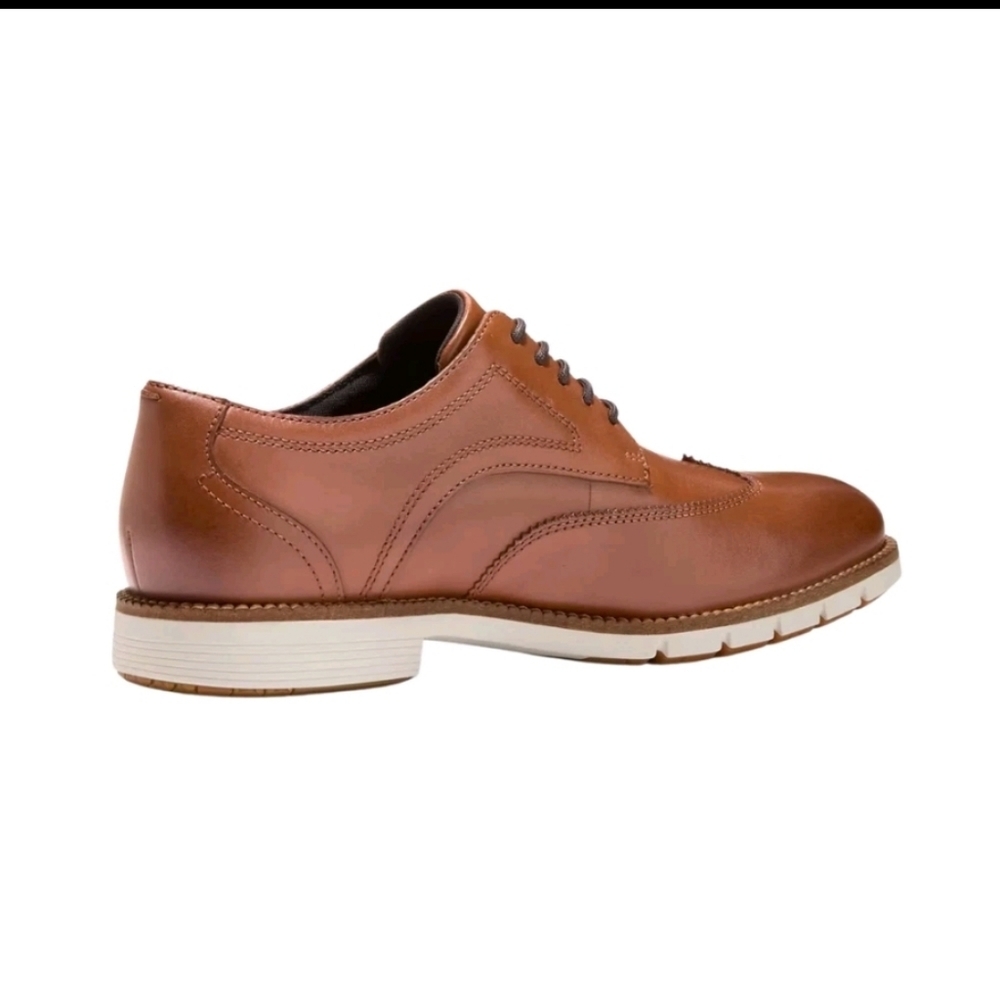 Cole Haan Men's Grand FlexGrand 360 Oxford - British Tan/Ivory, Medium - Picture 2 of 8
